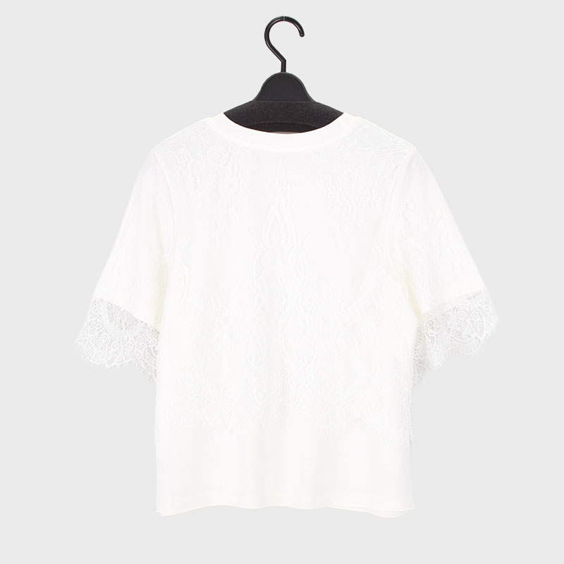 婦人『VERITE』レースTシャツ