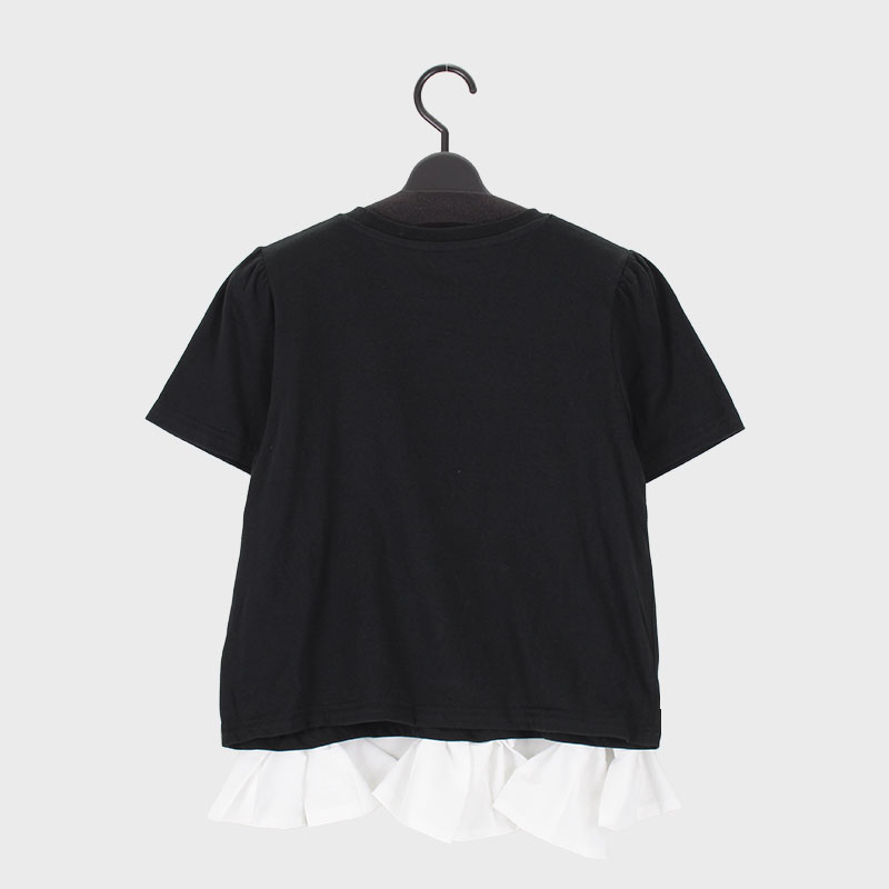 婦人『「VERITE」』裾リボンTシャツ