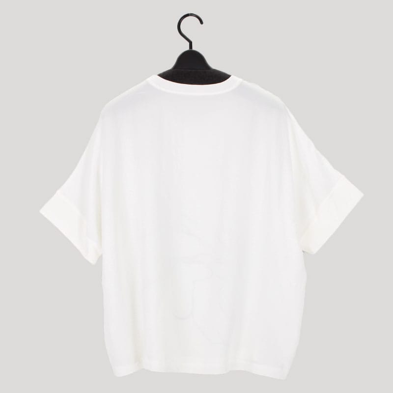 婦人『Khaki Koji』パールデザインTシャツ