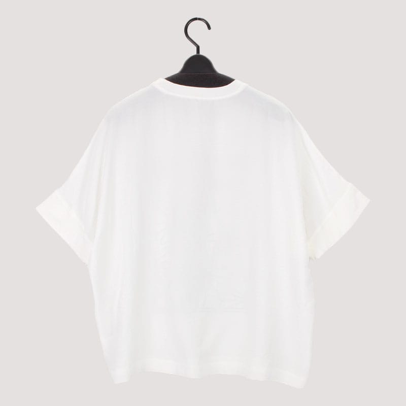 婦人『Khaki Koji』パールデザインTシャツ