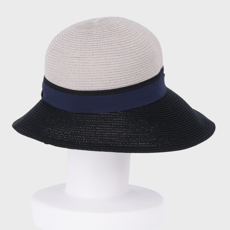 『洗えるブレードハット』チャーム付きフェミニンオブザーハット/サイズ調節可・抗菌防臭・吸水速乾