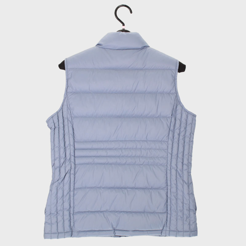 婦人衿つき前ファスナーダウン90%ベスト