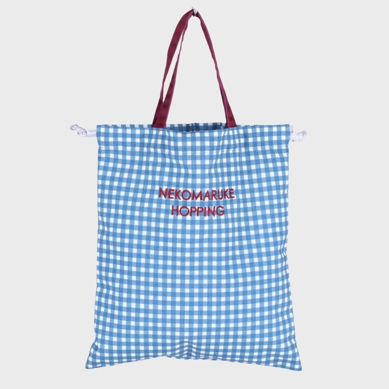 婦人『クスグルジャパン』ネコまるけ巾着バッグ