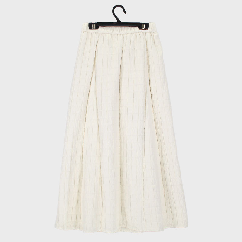 婦人キルティング調スカート