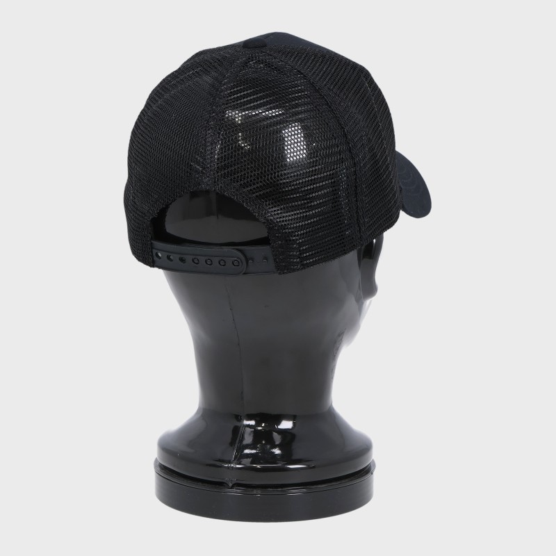 紳士縦ロゴ刺しゅうメッシュCAP