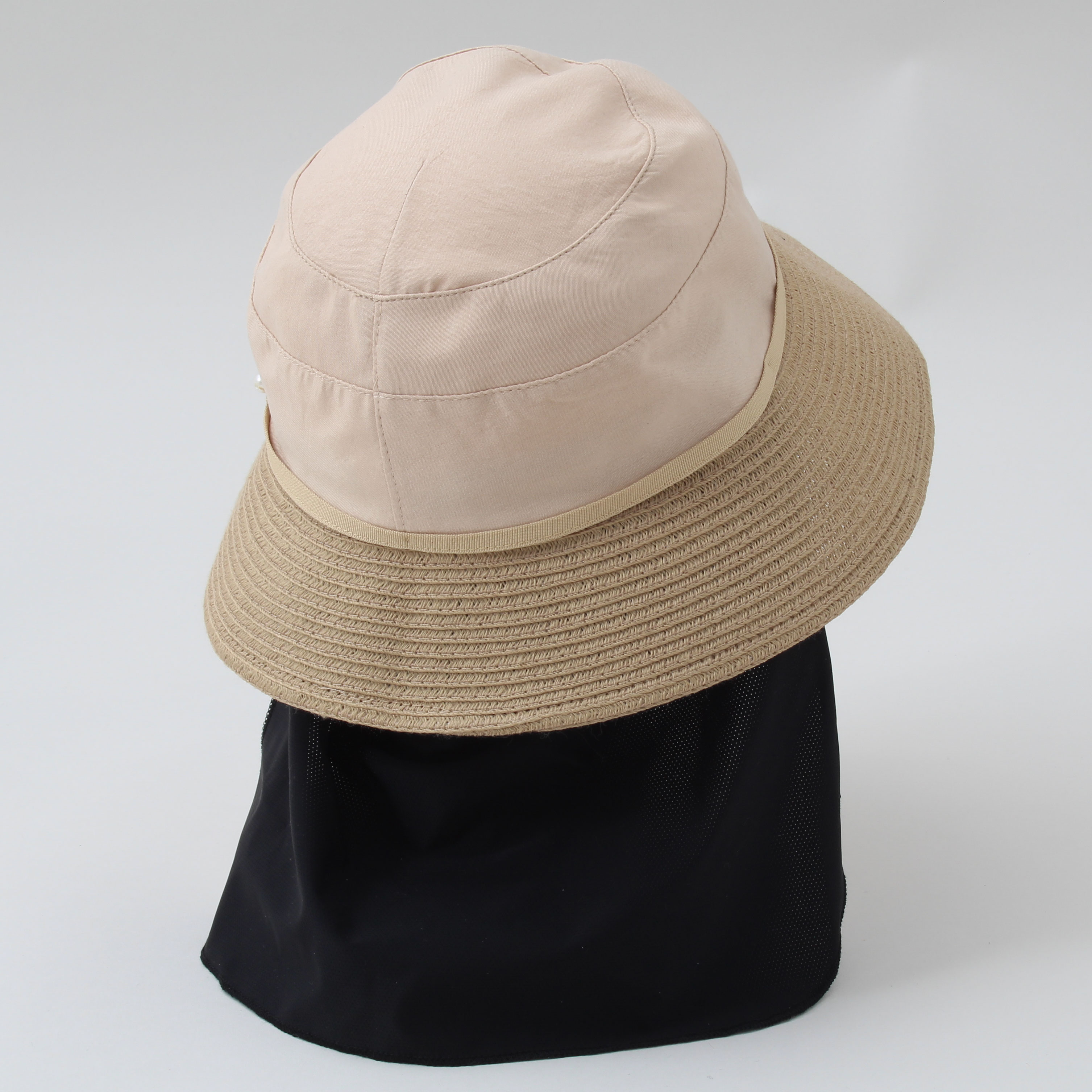 婦人『極冷』ブレード切り替えタレ付きハット/−10℃・UVケア