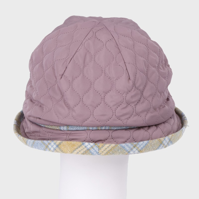 『軽温』ふわりと軽いキルティングハット(エッジアップ)・洗濯機洗い可能