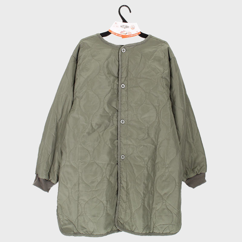 婦人無地中綿背ボタンカッポー