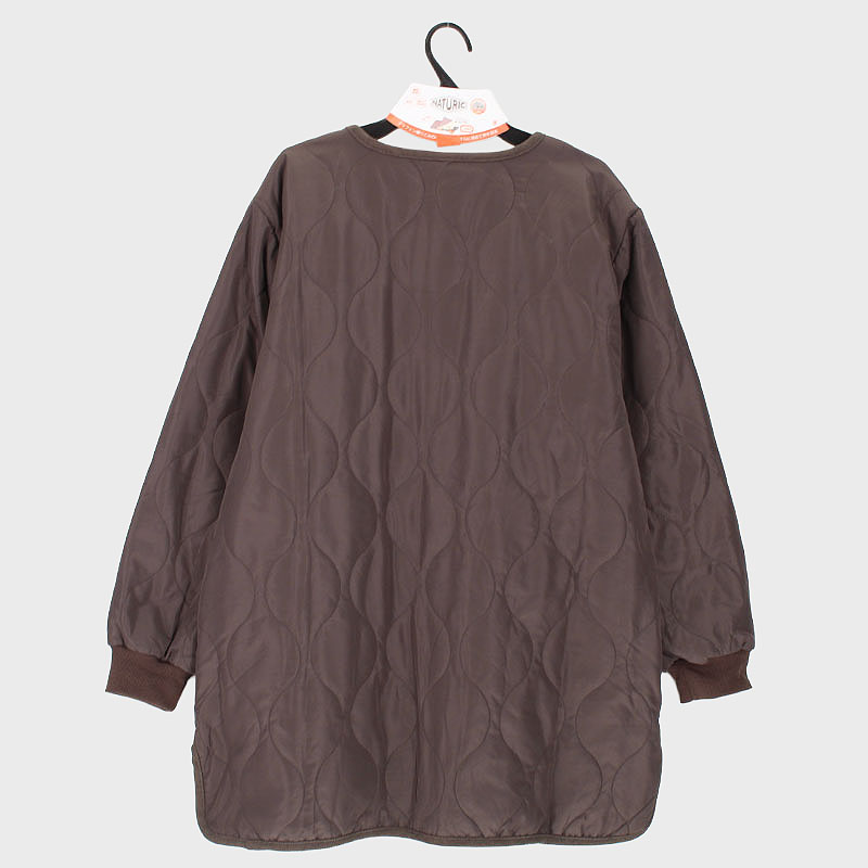 婦人無地中綿スモック