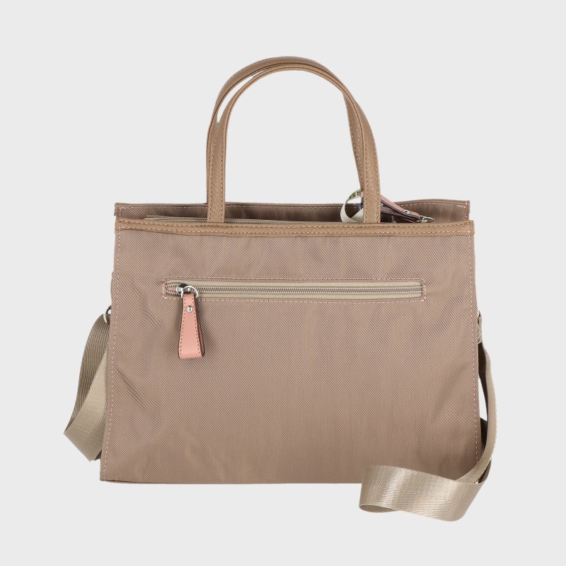 婦人花刺しゅう2WAYトートバッグ