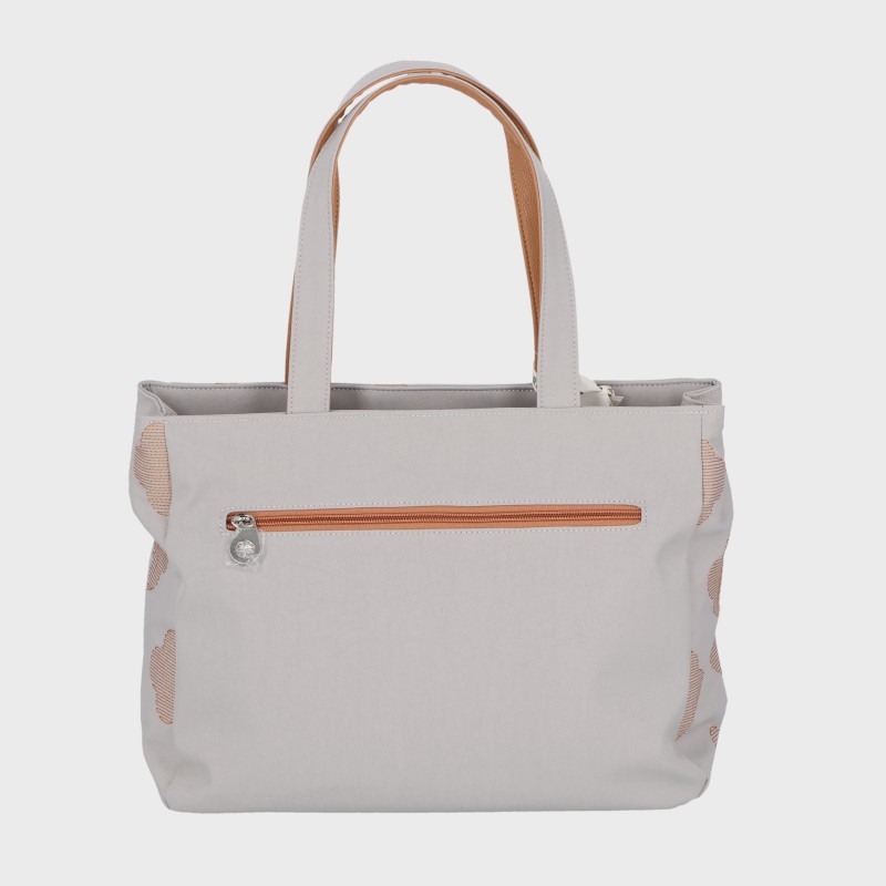 婦人花柄トートバッグ