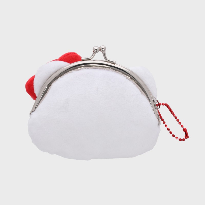『サンリオ Sanrio』ミニがまぐちポーチ フェイスハローキティ