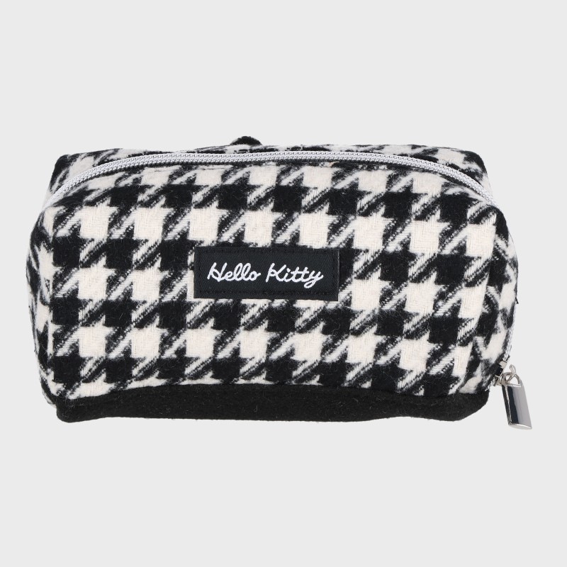 『サンリオ/Sanrio』千鳥格子 スクエアポーチ