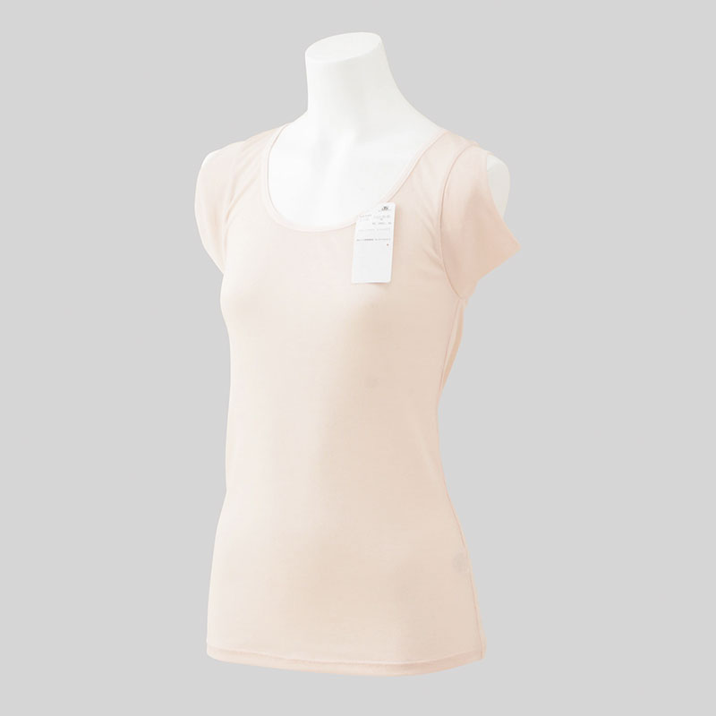 婦人汗取り付きワイドタンクトップ