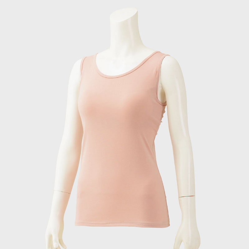 婦人『プラチナヒート』カップ付きタンクトップ