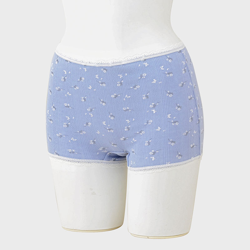 婦人パターンメッシュ1分丈ペアショーツ