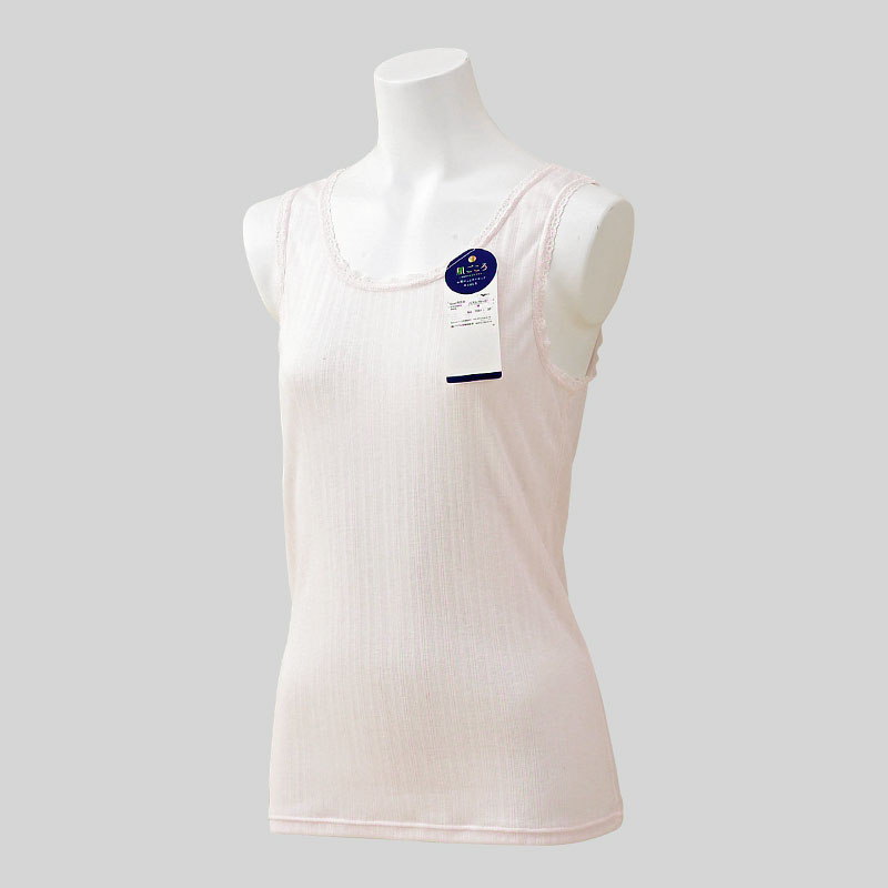 婦人『綿混涼しく軽い』ラン型インナー