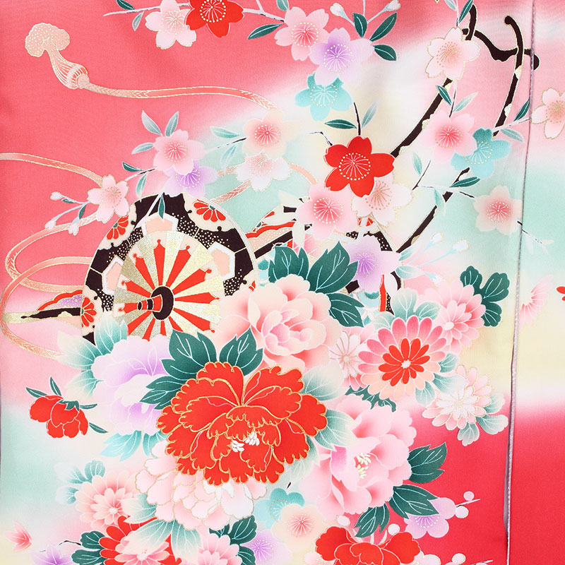 女児お宮参り着物 初着(長襦袢付き)