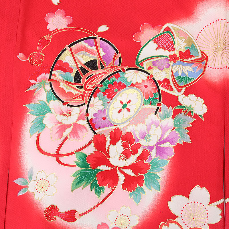 女児お宮詣り初着