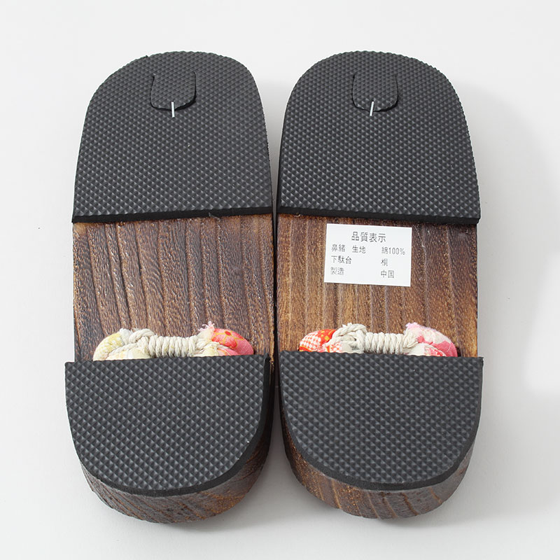 婦人焼き下駄 大判LL寸