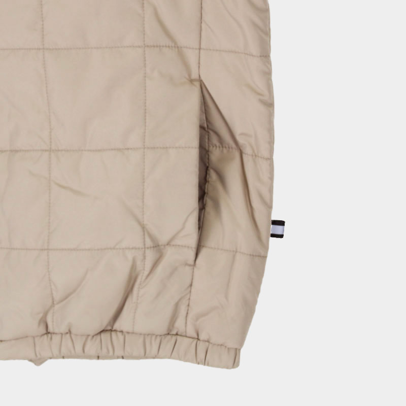 紳士フード付き中綿ブルゾン