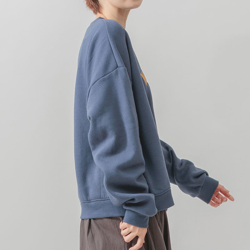 婦人『m.m.o』裏起毛スウェット刺繍PO