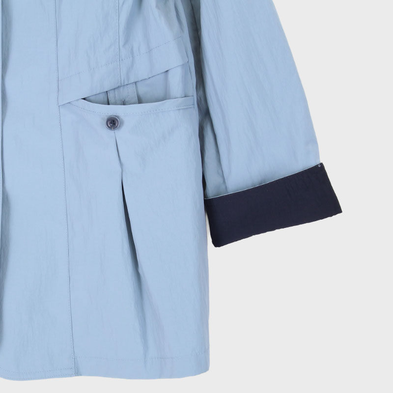 婦人前ボタンデザインジャケット