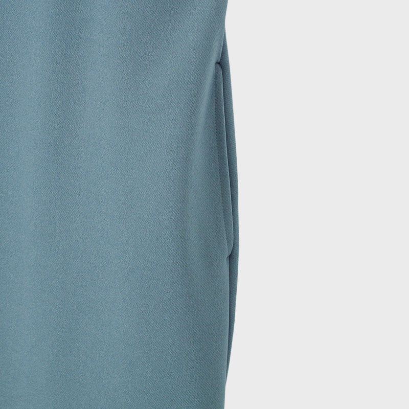 婦人袖ストライプ配色ワンピース