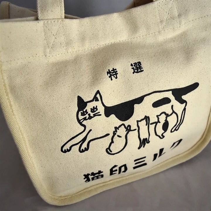 『星羊社』猫印ミルク おでかけトート