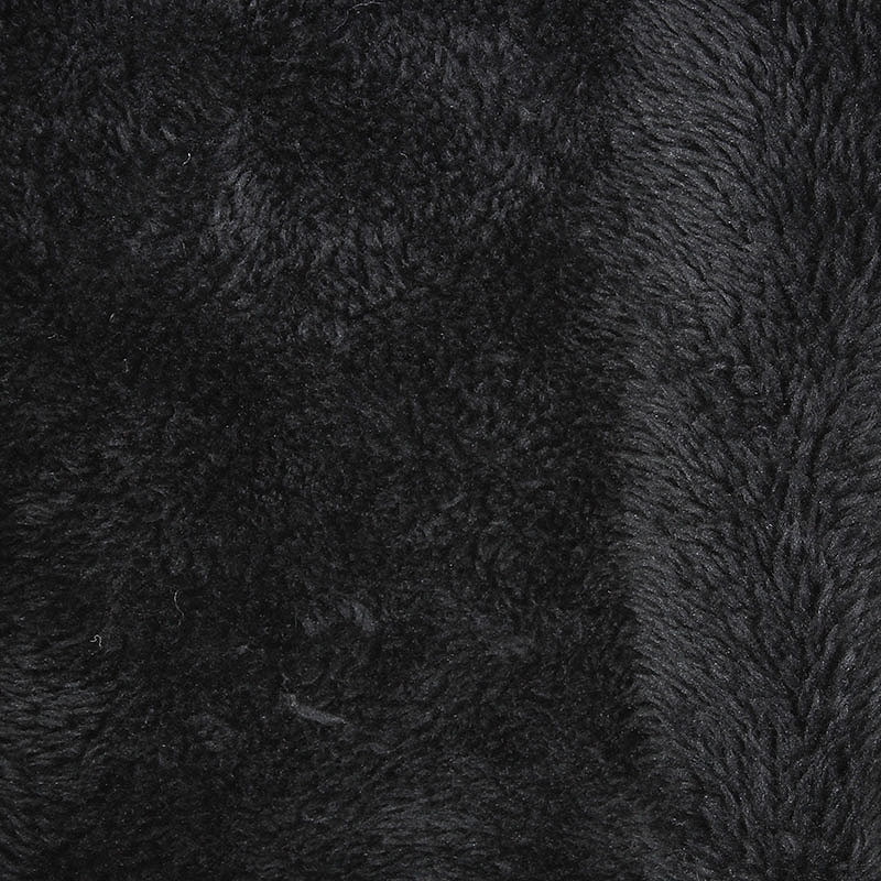 『もちもち裏ボア』大寸毛混モチーフ付配色柄カップ袖ベスト