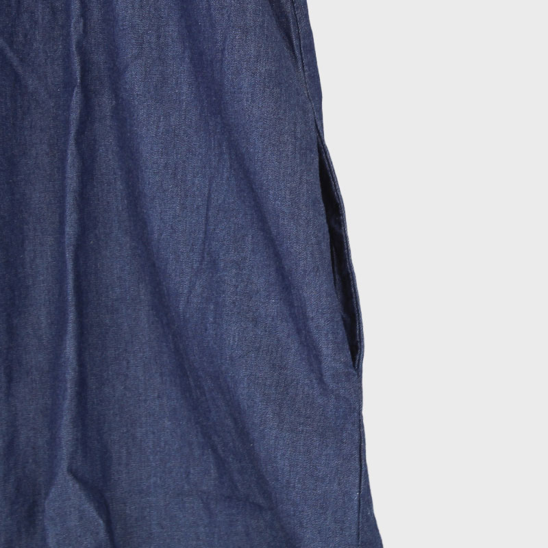 婦人デニムチュニックシャツ(刺しゅう入り)