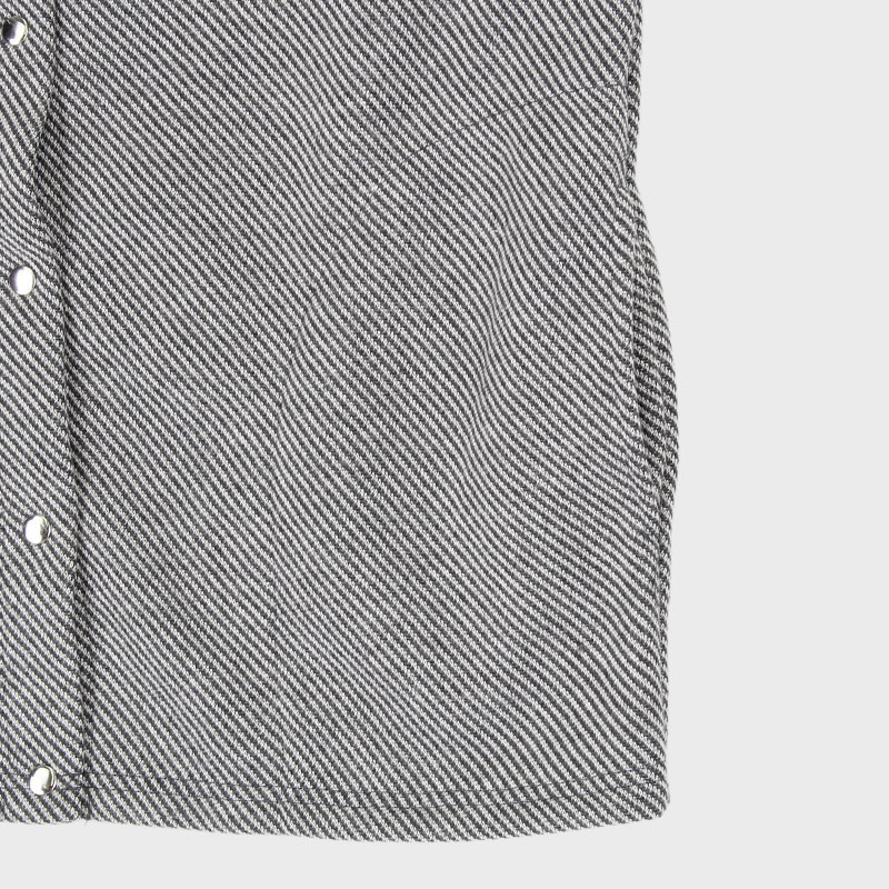 婦人裏起毛カーディガン(スナップボタン)