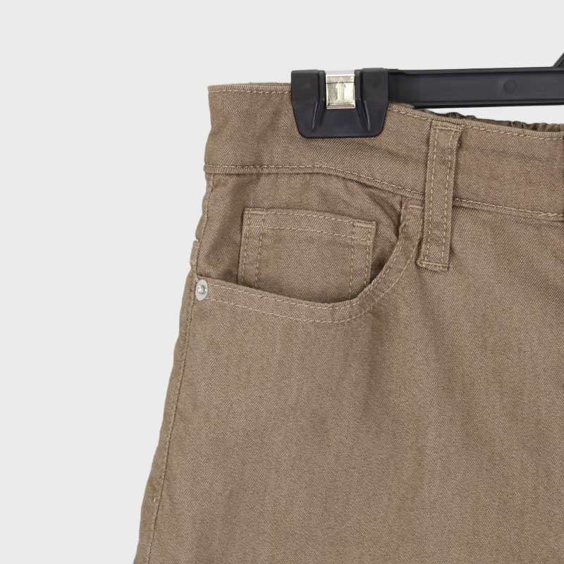 婦人チノワイドストレートパンツ