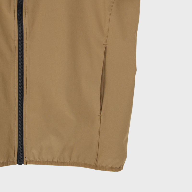 紳士サーパスドライ配色切り替えフルジップパーカー『FIRST DOWN』