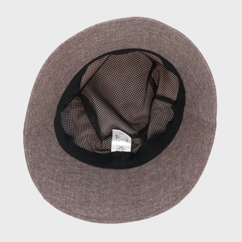 『さらふわりハット』軽め後ろリボンハット/洗濯機可・サイズ調節可・抗菌防臭・吸水速乾