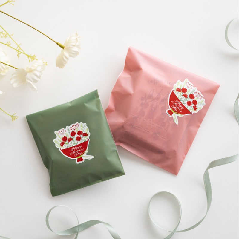 母の日シール-36/カーネーションブーケ 100枚入《WEB》