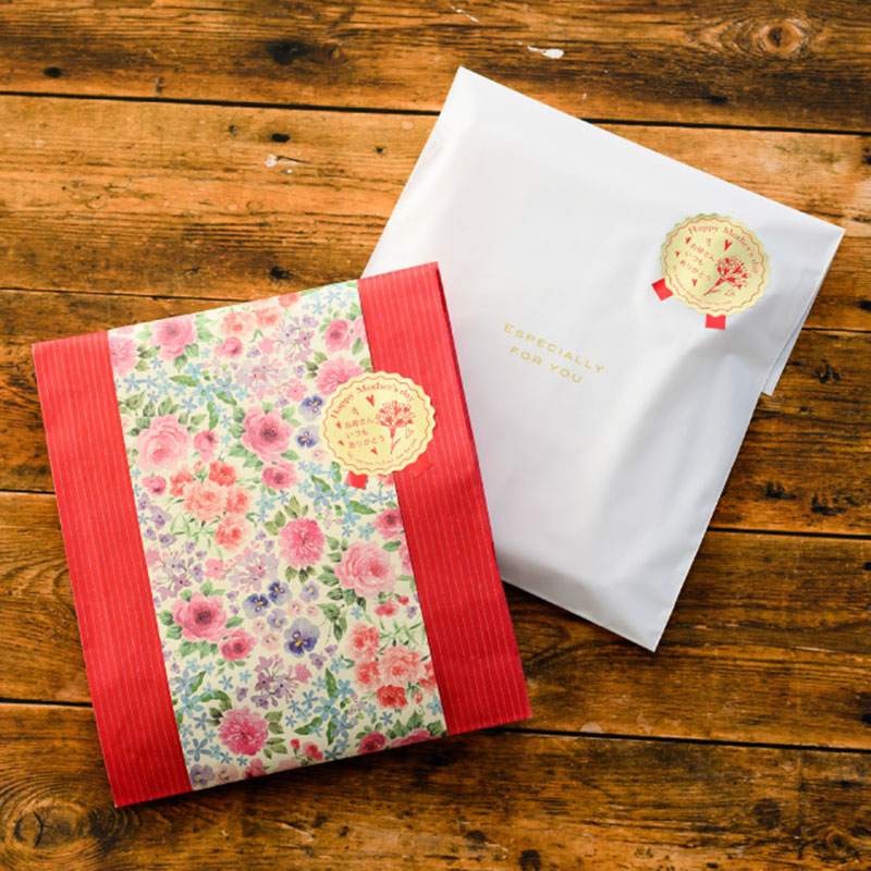 母の日シール-32 ハ−トカーネーション 100枚入《WEB》