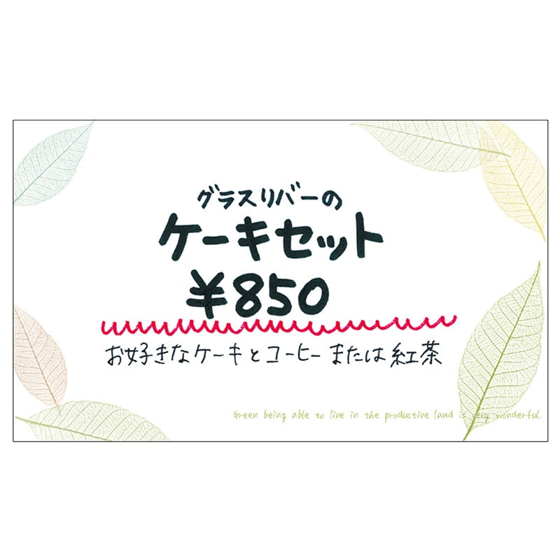 ショーカード 名刺サイズ《WEB》