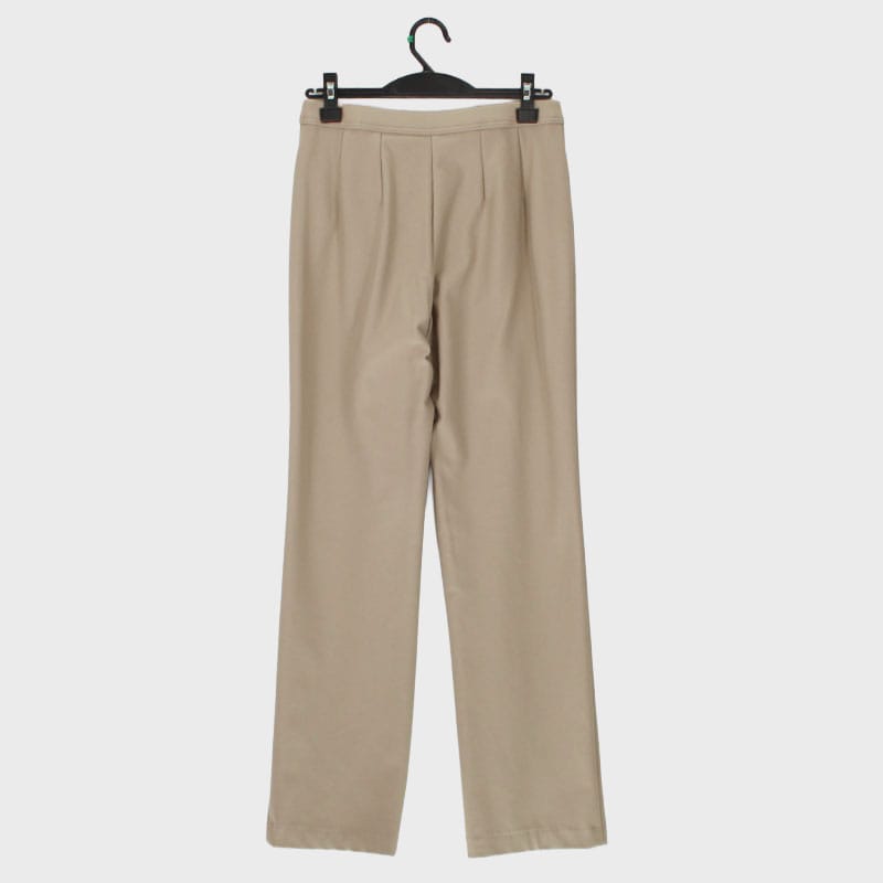 婦人裏起毛ハイテンションストレートパンツ