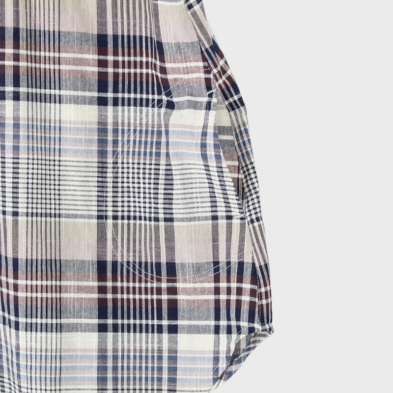 婦人半開チュニックブラウス