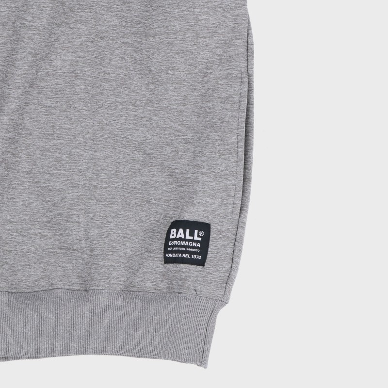 紳士裏フリースエンボスパーカー『BALL』