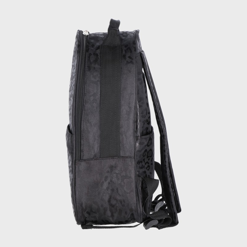 婦人ヒョウ柄リュックサック