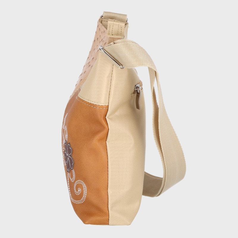 婦人パッチワーク風ショルダー