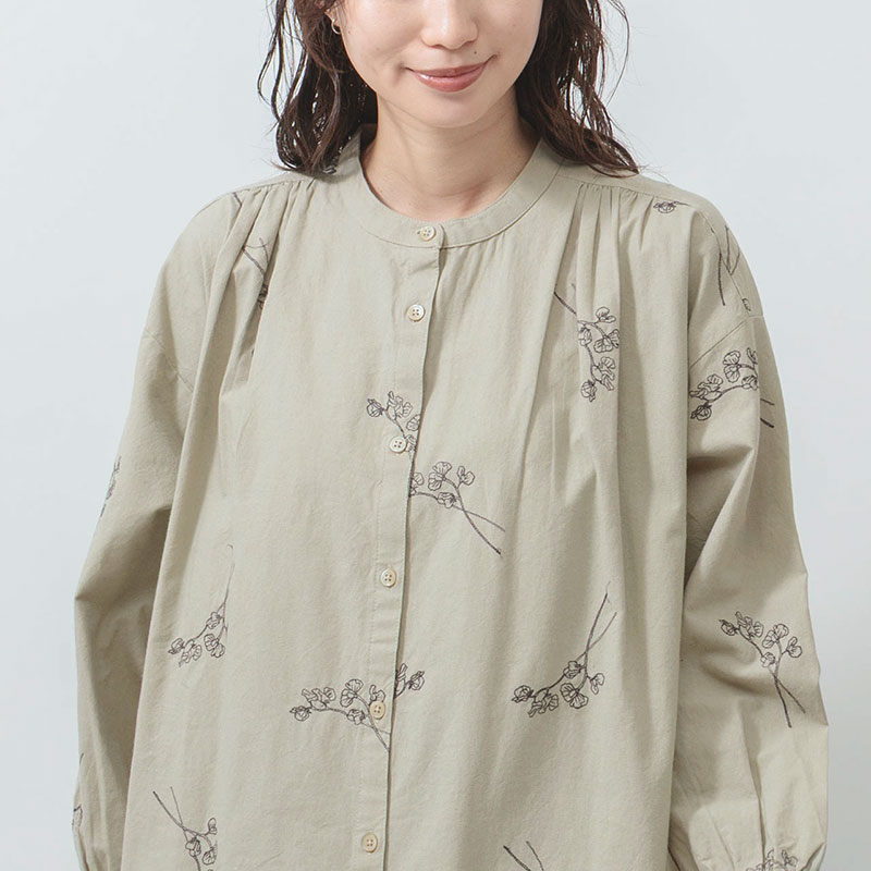 婦人『m.m.o』刺繍ワンピース