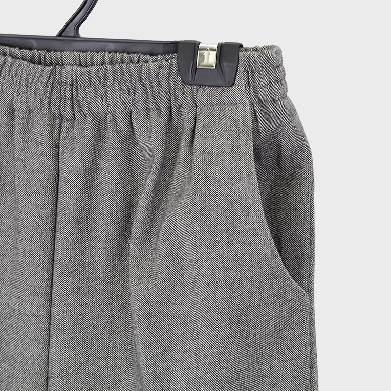 婦人日本製TR両面起毛おしゃれパンツ60cm丈