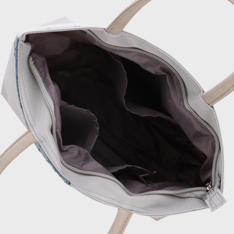 婦人パッチワーク風トートバッグ