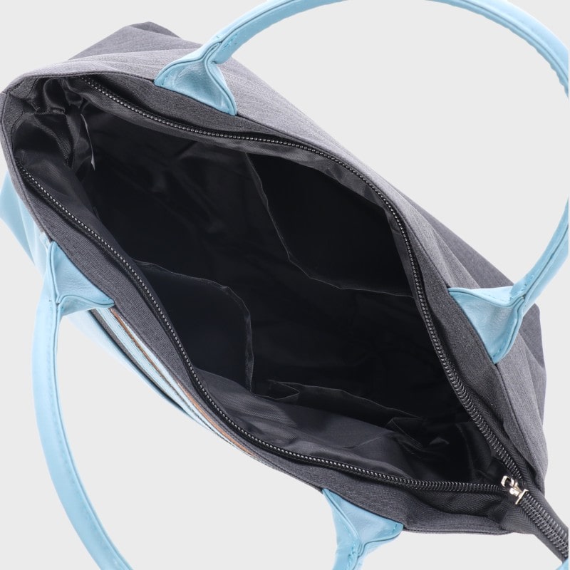 婦人バイカラートートバッグ