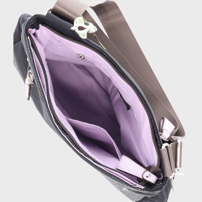 婦人花刺しゅうショルダーバッグ