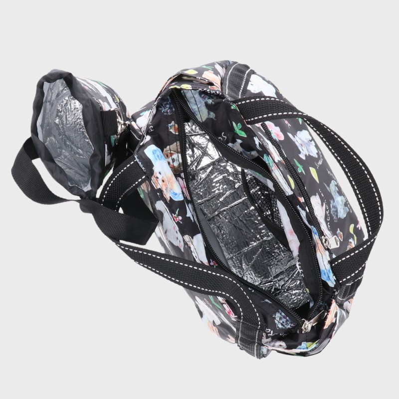 婦人ペットボトルケース付き保冷保温バッグ