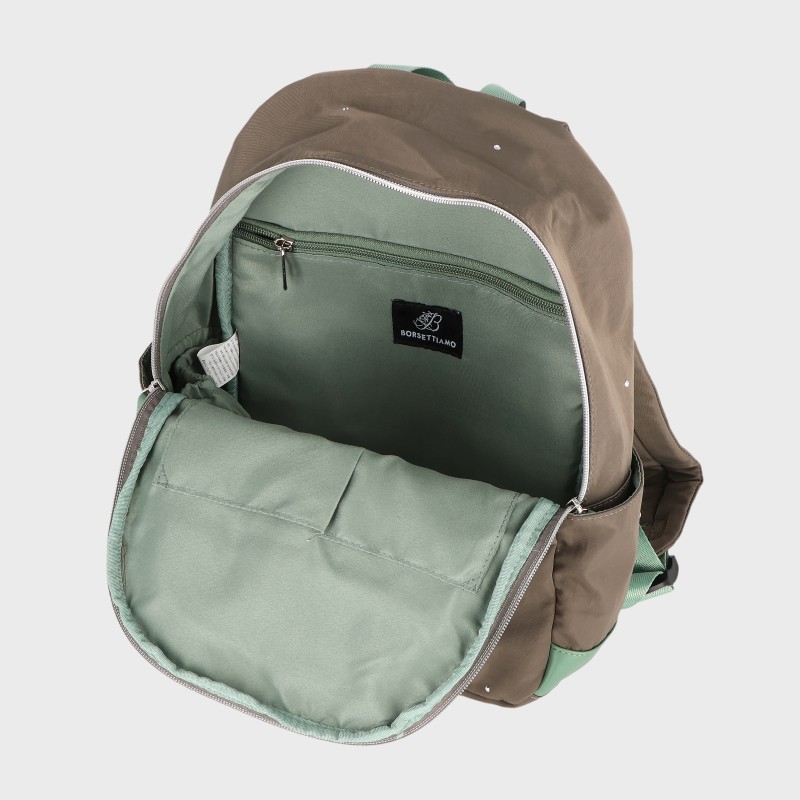 婦人ストーン付きリュック